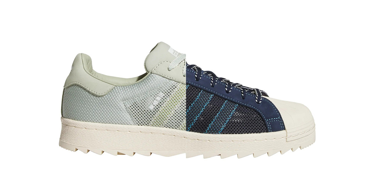 CLOT x adidas Superstar Mesh: Fresh mesh upper